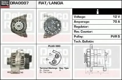 Генератор Remanufactured REMY (Light Duty) DELCO REMY купить