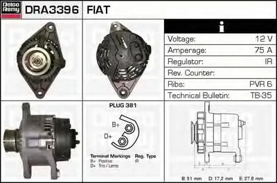 Генератор Remanufactured REMY (Light Duty) DELCO REMY купить