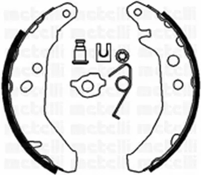 Комплект тормозных колодок METELLI купить