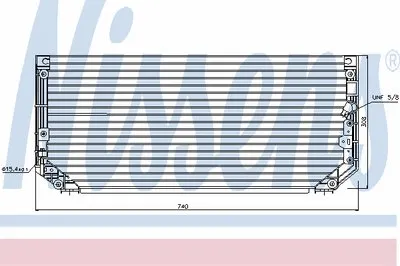 Конденсатор, кондиционер NISSENS купить