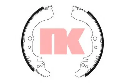 Комплект тормозных колодок NK купить