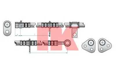 Тормозной шланг NK купить