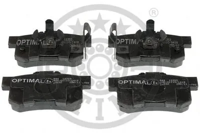 Комплект тормозных колодок, дисковый тормоз OPTIMAL купить