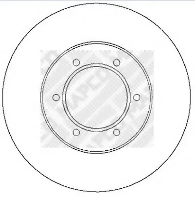 Тормозной диск MAPCO купить