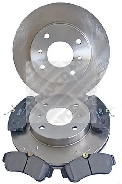 Комплект тормозов, дисковый тормозной механизм MAPCO купить