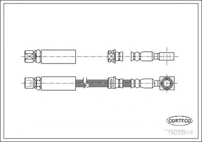 Тормозной шланг CORTECO купить