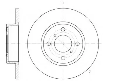 Тормозной диск REMSA купить