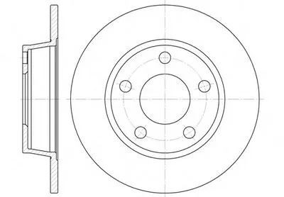Тормозной диск REMSA купить