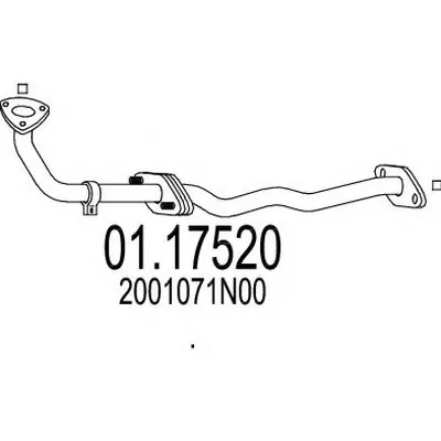 Труба выхлопного газа MTS купить