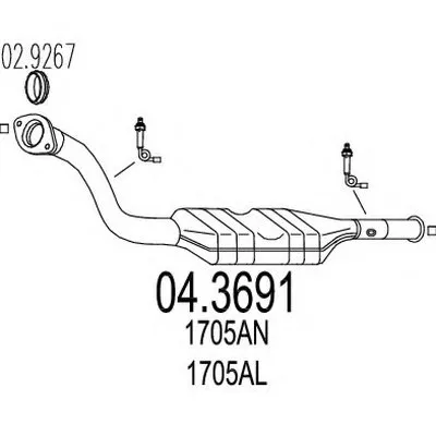 Катализатор для переоборудования MTS купить