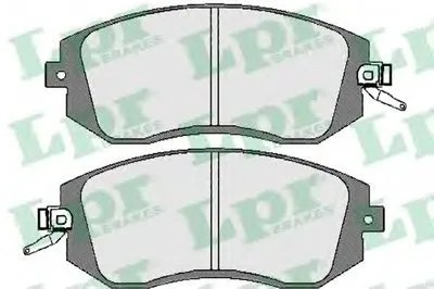 Комплект тормозных колодок, дисковый тормоз LPR купить