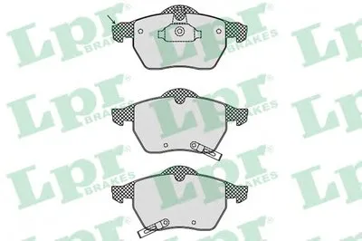 Комплект тормозных колодок, дисковый тормоз LPR купить