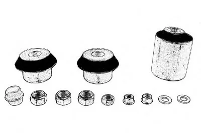 Комлектующее руля, подвеска колеса OCAP купить