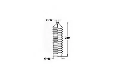 Пыльник, рулевое управление OCAP купить