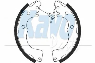 Комплект тормозных колодок MK KASHIYAMA KAVO PARTS купить