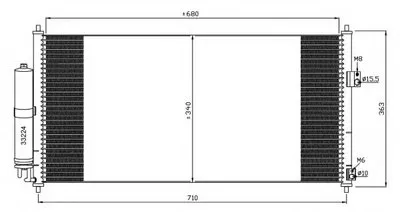Конденсатор, кондиционер NRF купить