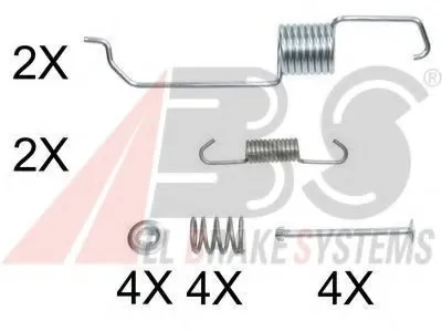 Комплектующие, тормозная колодка A.B.S. купить