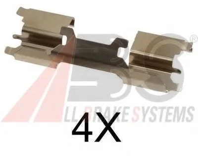 Комплектующие, колодки дискового тормоза A.B.S. купить