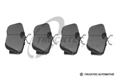 Комплект тормозных колодок, дисковый тормоз TRUCKTEC AUTOMOTIVE купить