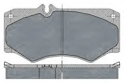 Комплект тормозных колодок, дисковый тормоз SCT Germany купить