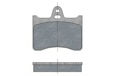 Комплект тормозных колодок, дисковый тормоз SCT Germany купить