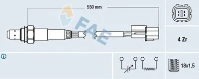 Лямда-зонд FAE купить