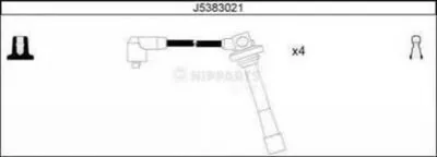 Комплект проводов зажигания NIPPARTS купить