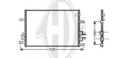 Конденсатор, кондиционер DIEDERICHS купить