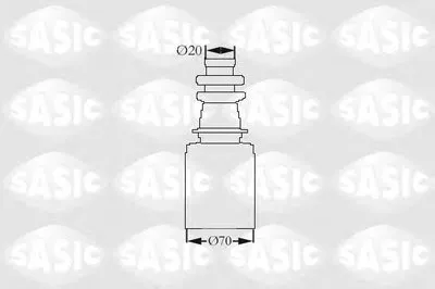 Комплект пылника, приводной вал SASIC купить