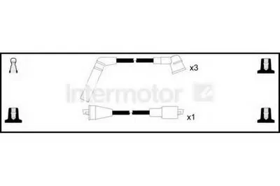 Комплект проводов зажигания Intermotor STANDARD купить