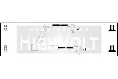 Комплект проводов зажигания HighVolt STANDARD купить