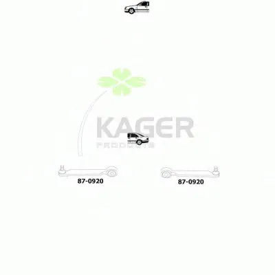 Подвеска колеса KAGER купить