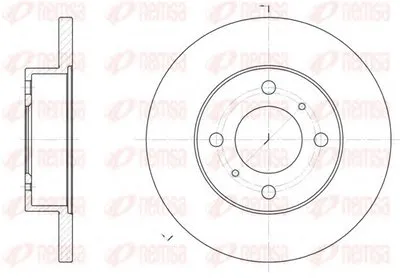 Тормозной диск KAWE купить