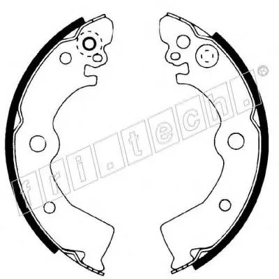 Комплект тормозных колодок fri.tech. купить