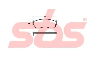 Комплект тормозных колодок, дисковый тормоз sbs купить