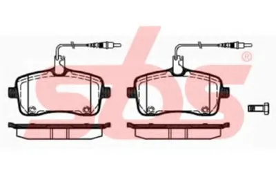 Комплект тормозных колодок, дисковый тормоз sbs купить