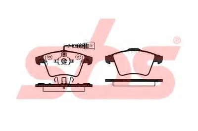 Комплект тормозных колодок, дисковый тормоз sbs купить