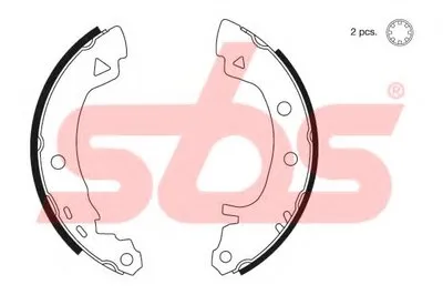 Комплект тормозных колодок sbs купить