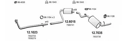 Система выпуска ОГ ASSO купить