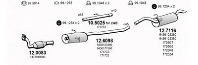 Система выпуска ОГ ASSO купить