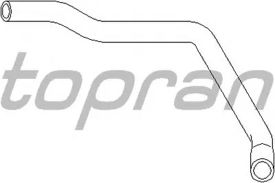 Шланг радиатора TOPRAN купить