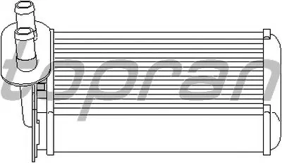 Теплообменник, отопление салона TOPRAN купить