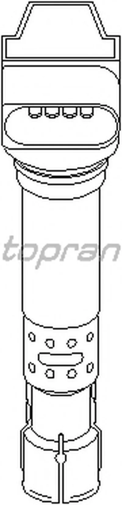 Катушка зажигания TOPRAN купить