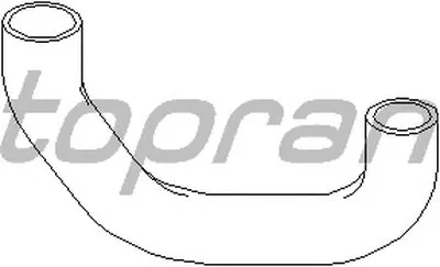 Шланг радиатора TOPRAN купить