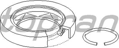 Уплотняющее кольцо, дифференциал TOPRAN купить
