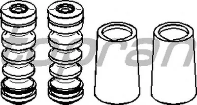 Пылезащитный комплект, амортизатор TOPRAN купить