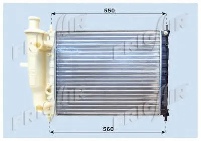 Радиатор, охлаждение двигателя FRIGAIR купить