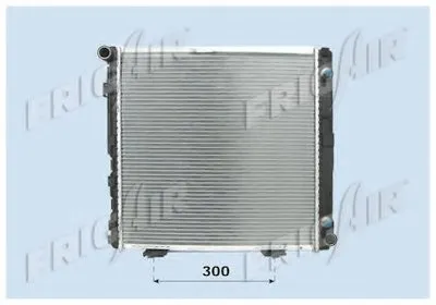 Радиатор, охлаждение двигателя FRIGAIR купить
