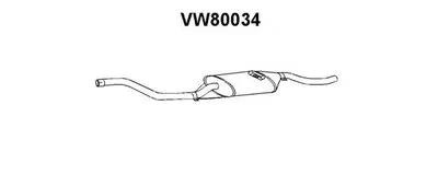 Глушитель выхлопных газов конечный VENEPORTE купить