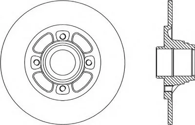 Тормозной диск ADAPTIVE OPEN PARTS купить